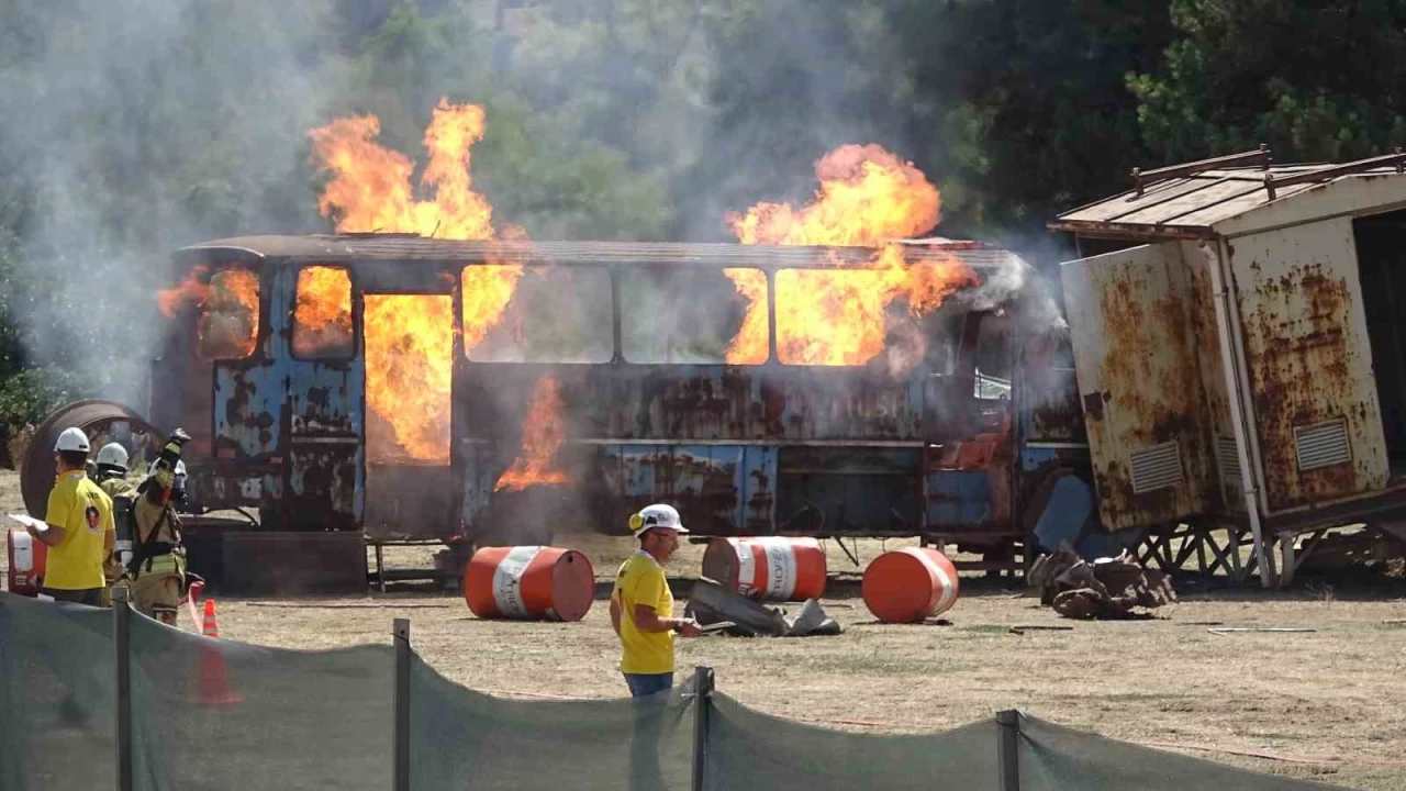 "3. Maden Kurtarma Yarışması" başladı