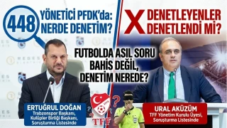 448 yönetici PFDK'da