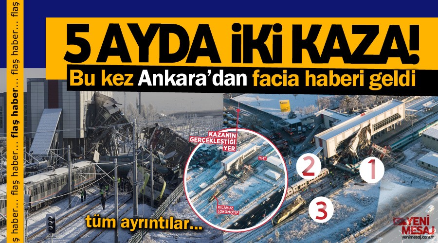 5 ayda iki kaza! Bu kez Ankara'da...