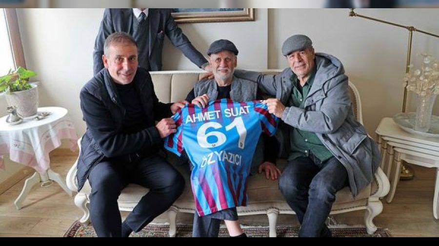 Abdullah Avcı, efsanelerle buluştu