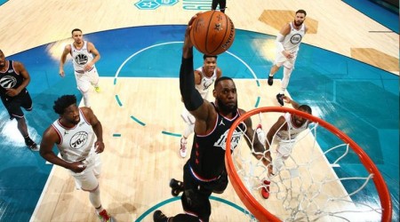 All-Star maçını James'in takımı kazandı