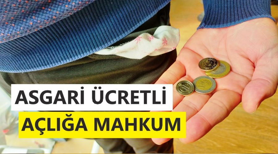 Asgari ücretli açlığa mahkum