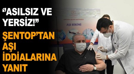 Aşı olan TBMM Başkanından aşı iddialarına yalanlama