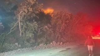 Ayvacık'ta orman yangını: 1 köy boşaltıldı