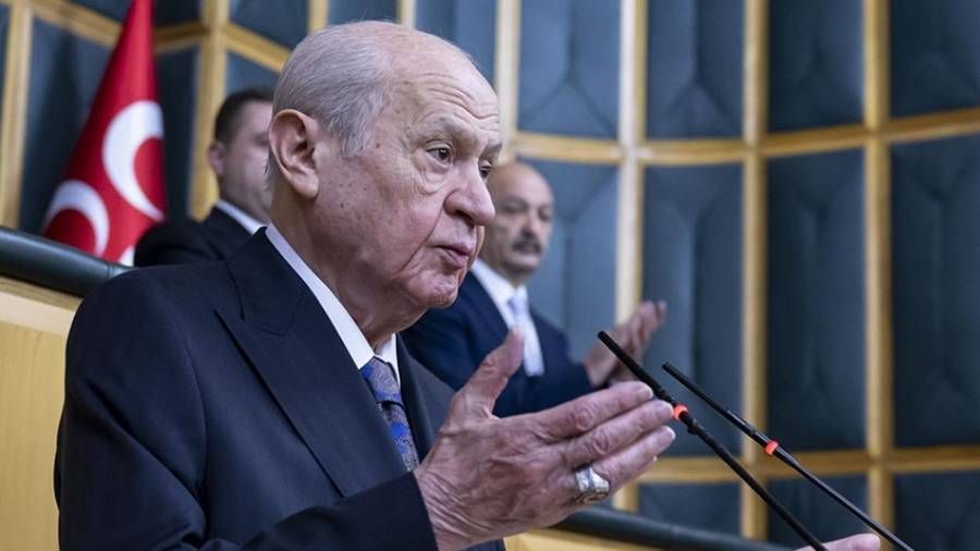 Bahçeli: İki devletli çözüm gerçekleşmeden silahların susması hayaldir