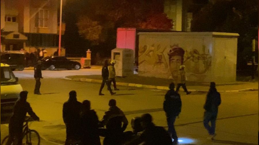 Balıkesir'de patlayan trafo korkuttu