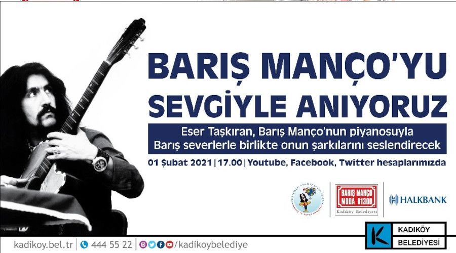 Barış Manço anısına düzenlenen konser evinize geliyor