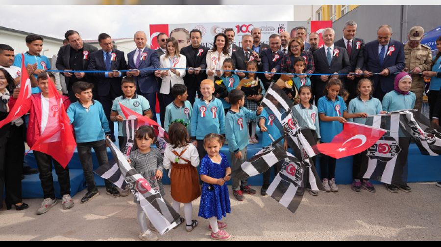 Beşiktaş'tan deprem bölgesine okul