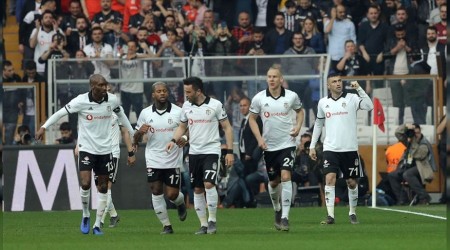 Beşiktaş’tan dört gollü galibiyet