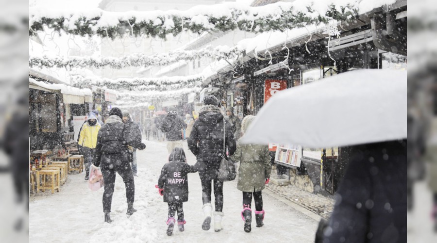 Bosna Hersek'te kar felaketi