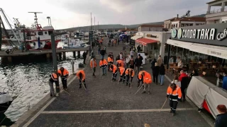 Cunda Adas'nda yere izmarit atana ceza gelecek