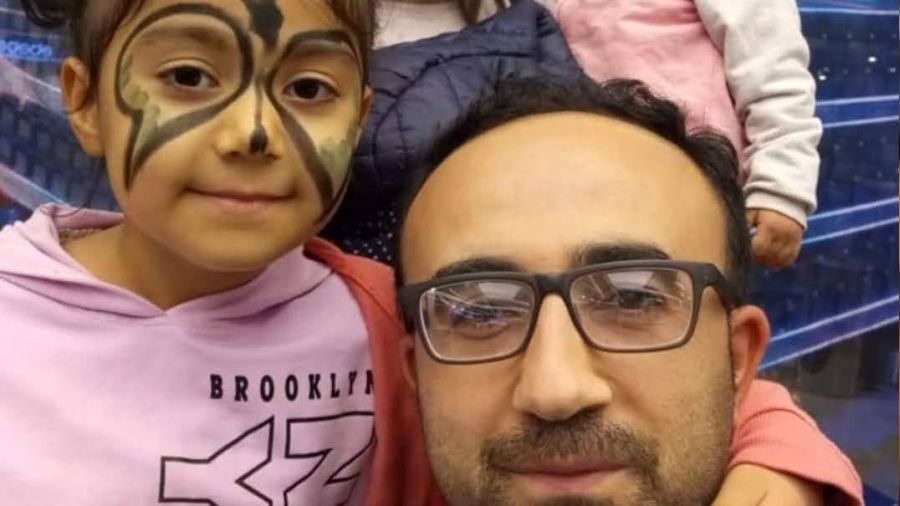 Depremde hayatını kaybeden baba ve kız defnedildi