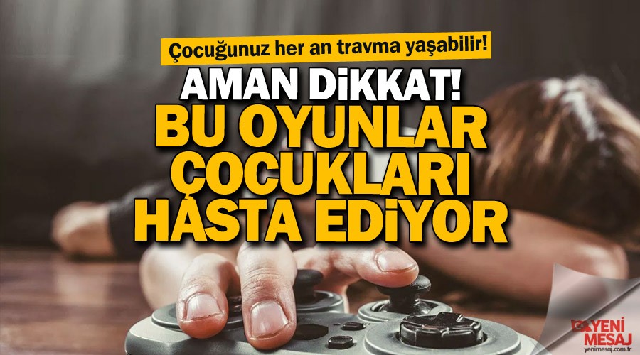 Dijital oyunlar 'hasta' ediyor