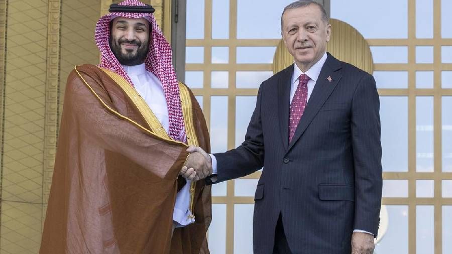 Erdoğan, Suudi Arabistan Veliaht Prensi Selman ile görüştü