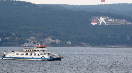 Gökçeada feribot seferleri iptal edildi