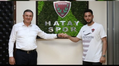 Hatayspor sol bek Bülent'e imza attırdı