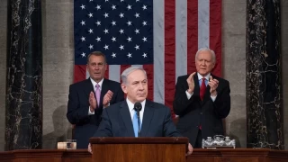 srail Babakan Netanyahu ABD Kongresinde konutu