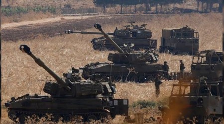 İsrail topçusu Gazze'de bir evi vurdu