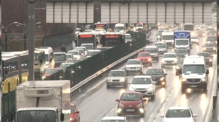 İstanbul'da sabah trafiği