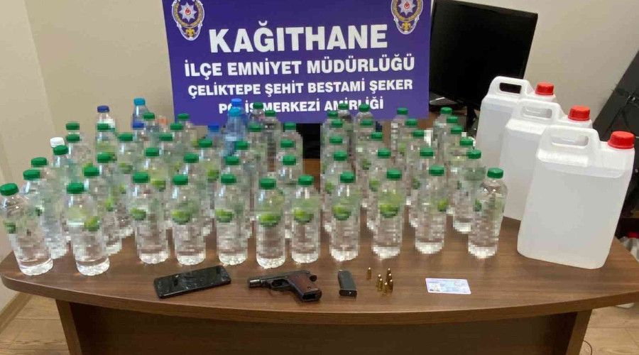 İstanbul'da sahte alkol operasyonu