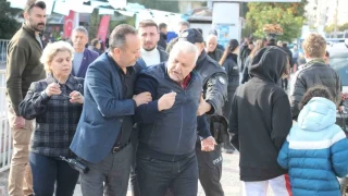 İYİ Parti'nin aday tanıtım toplantısı öncesinde gerginlik