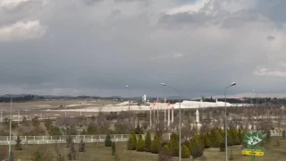 Konya'da askeri eğitim uçağı düştü, pistteki personel şehit oldu