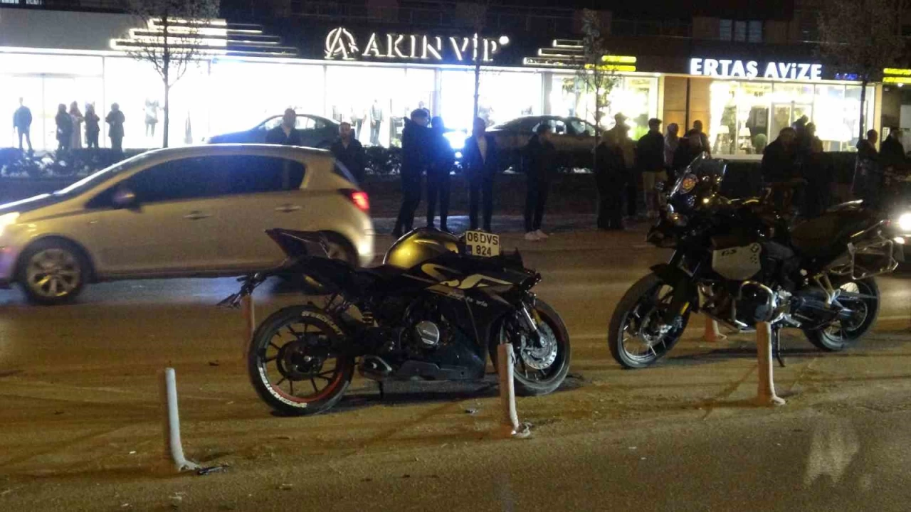 Konya'da yaran motosikletler arpt: 1 l, 1 ar yaral