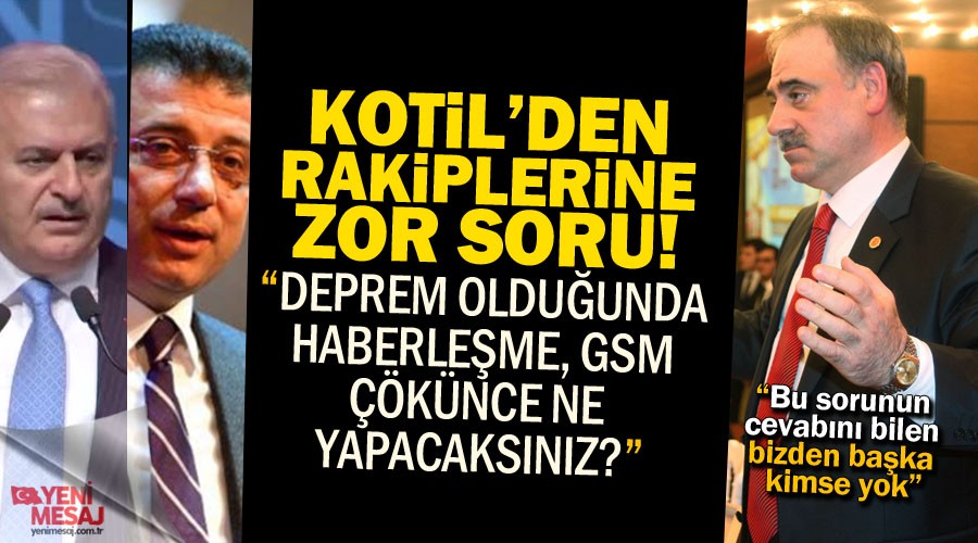 Kotil: ‘Bölmek için değil hizmet için geliyoruz’