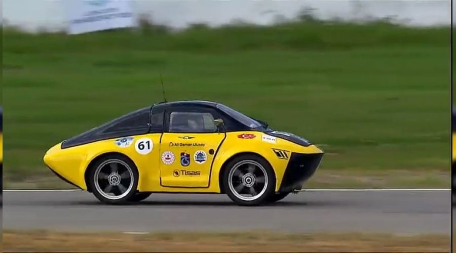 Oflu gençlerden pist derecesi