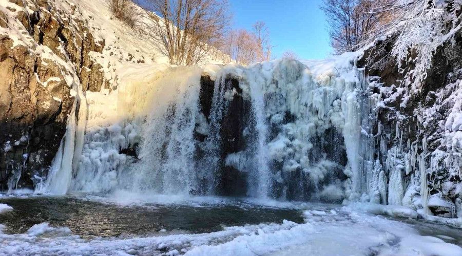 Ordu'da elale buz tuttu