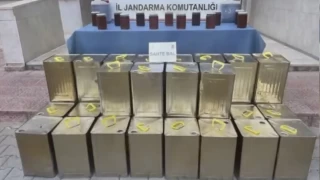 Osmaniye'de jandarma 1 ton sahte bal ele geirdi