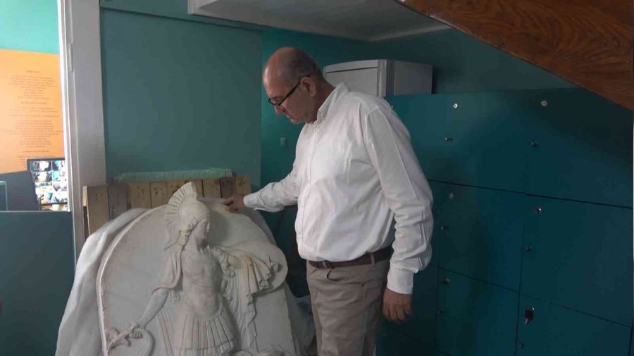 Paha biçilmez 'Baş Melek Mikail' kabartması arkeoloji müzesinin gözdesi olacak