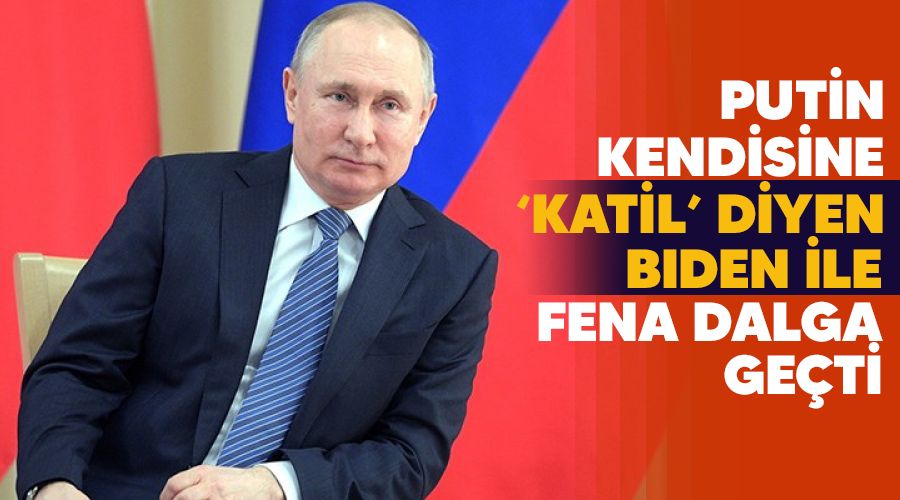 Putin kendisine 'katil' diyen Biden ile fena dalga geçti