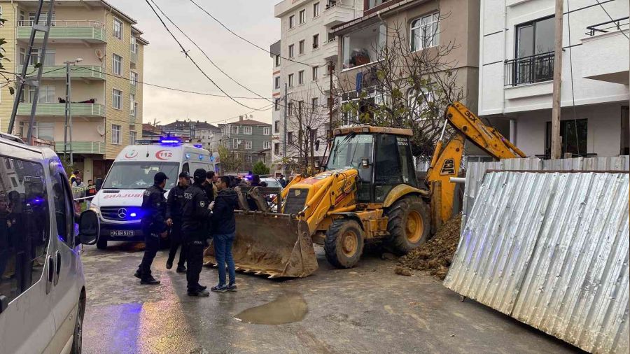 Sultanbeyli'de kaz almasnda gk: 1 ii toprak altnda kald