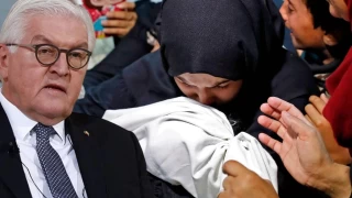 Almanya Cumhurbaşkanı Steinmeier, İsrail'in katliamlarını desteklediğini açıkladı
