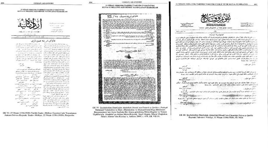 Ankara fetvasını 147 din alimi imzaladı
