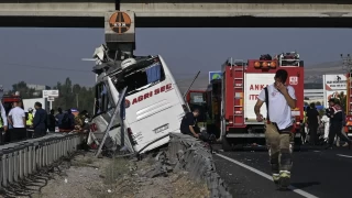 Ankara Polatl'da korkun kaza