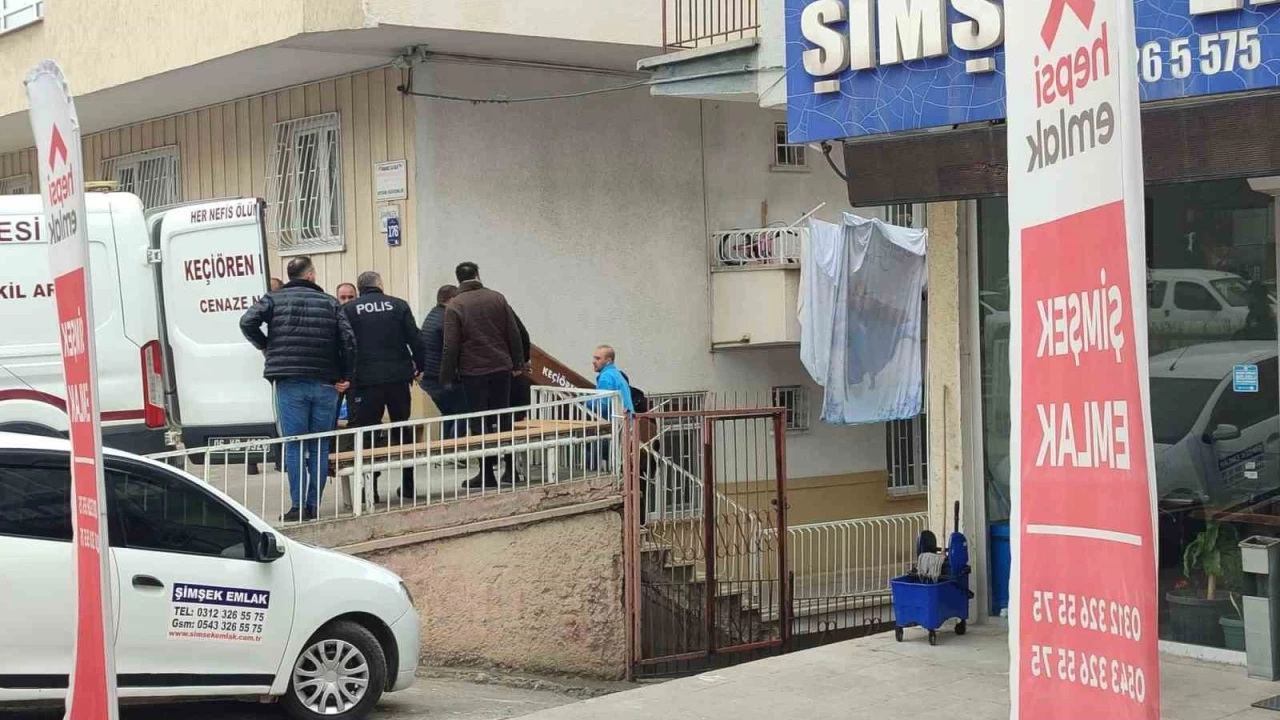 Ankara'da cinnet geiren anne 2 ocuunu ldrd