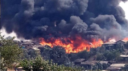 Bangladeş'te mülteci kampındaki yangının bilançosu: 15 ölü, 560 yaralı