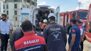 Başakşehir'de inşaat alanında göçük: 1 işçi hayatını kaybetti