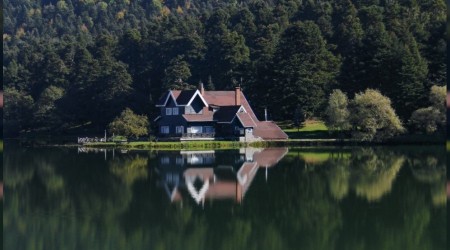 Bolu'da masalsı sonbahar manzaraları
