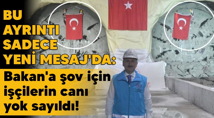 Bu ayrnt sadece Yeni Mesaj'da: Bakan'a ov iin iilerin can yok sayld!