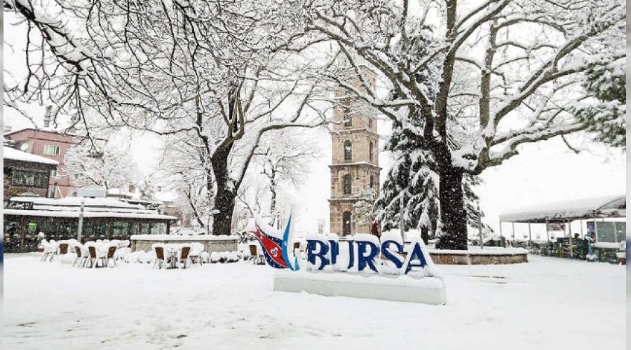 Bursa'ya yoğun kar yağışı uyarısı