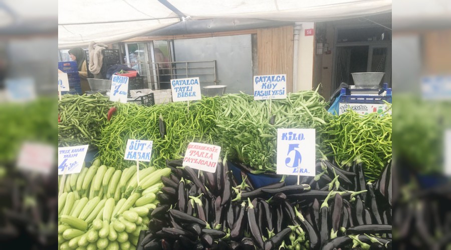 Çarşı pazarda fiyatlar birazcık düştü