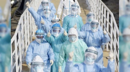 Çin'den 10 günde sıfırdan hastane