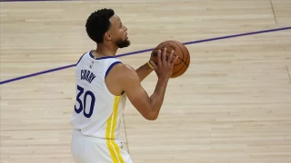 Curry'nin son saniye basketi galibiyeti getirdi
