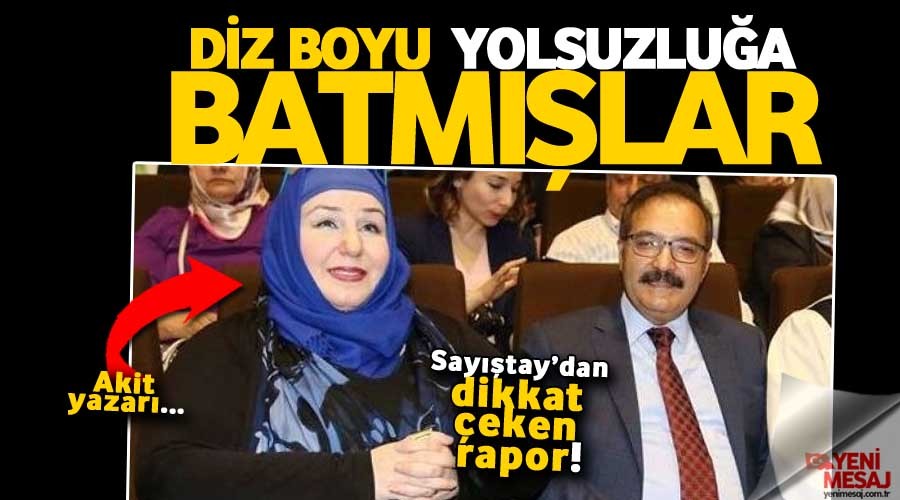 Diz boyu yolsuzluğa batmışlar