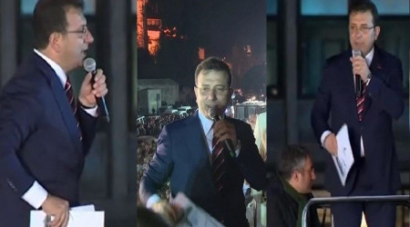 Ekrem mamolu: 'Kahrolsun istibdat yaasn hrriyet'