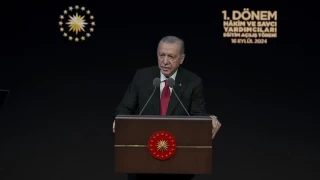 Erdoan Hakim ve Savc Yardmclar Eitimi Al Treni'nde konutu