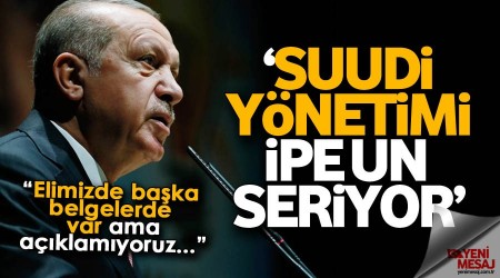 Erdoan'dan fla 'Suud' k!